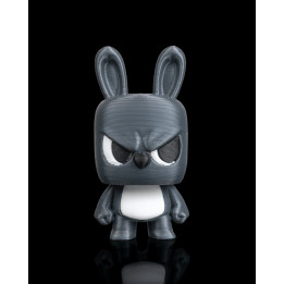 Anty Bunny – Figurine Lapin En Colère Avec Porte-Clés