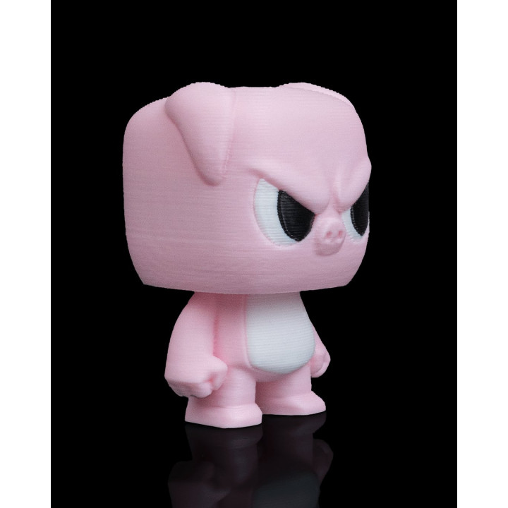 Anty Pig – Figurine Cochon Grognon Porte-Clés | Made In Occitanie
