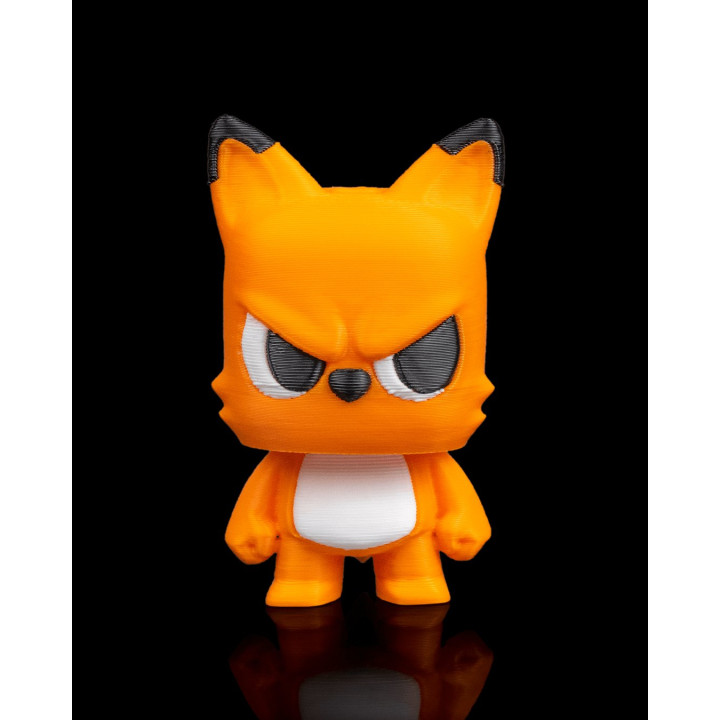 Anty Fox – Figurine Renard Grognon & Porte-Clés Made In Occitanie