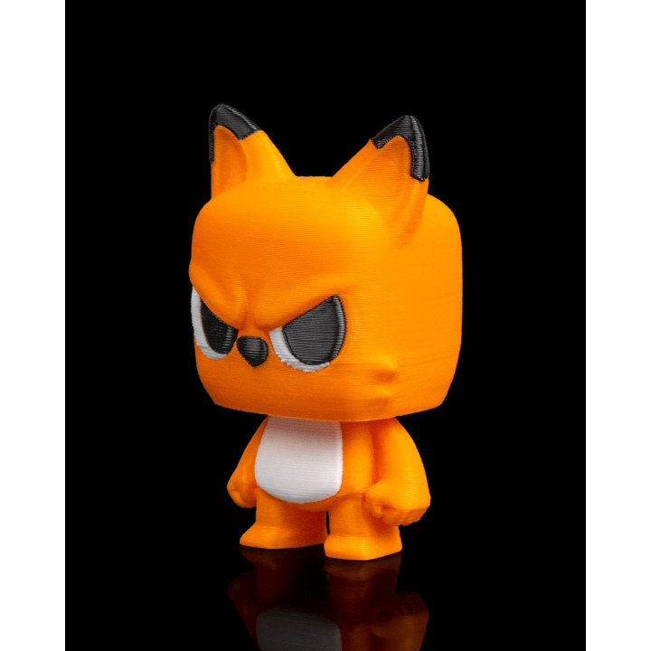 Anty Fox – Figurine Renard Grognon & Porte-Clés Made In Occitanie