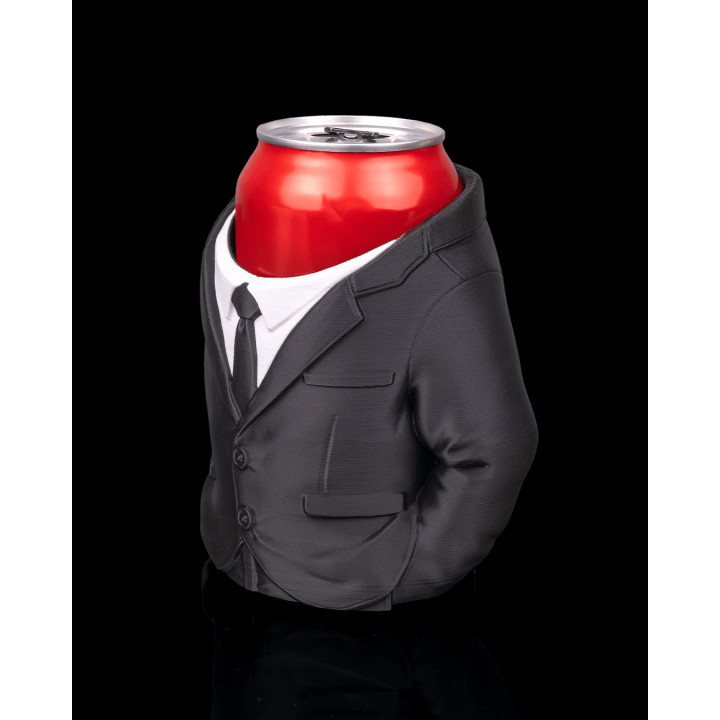 Porte-Canette Costume Homme – Le Boss Des Apéros