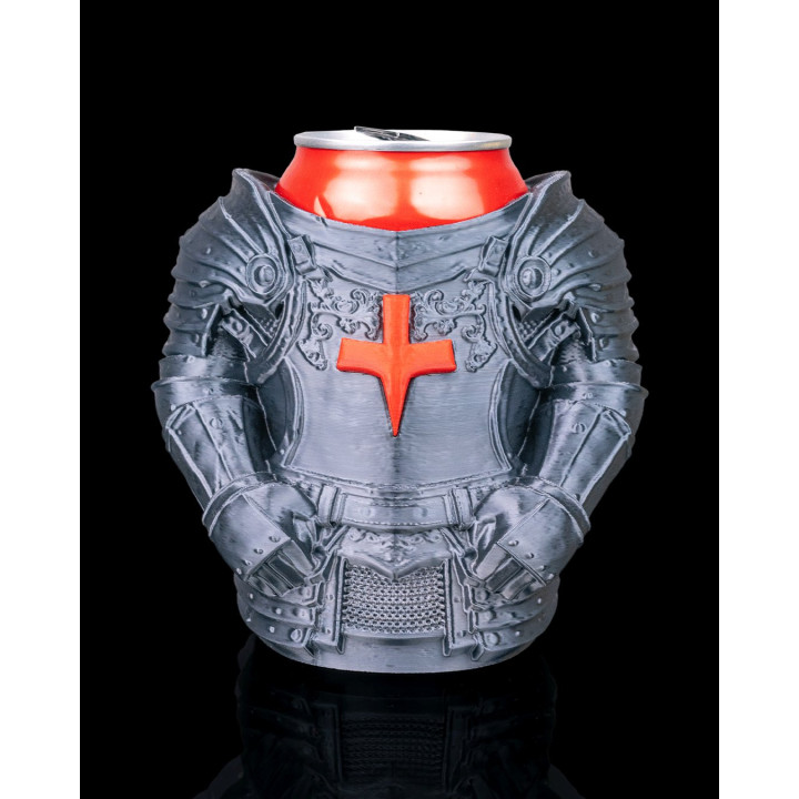 Porte-Canette Armure De Chevalier – Can Holder Médiéval