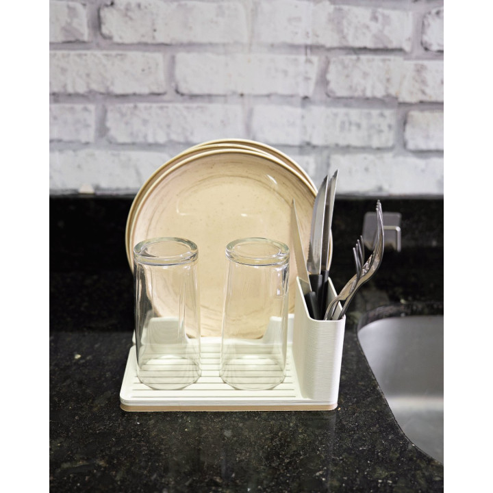 Égouttoir À Vaisselle Modulaire – Assiettes, Verres & Couverts