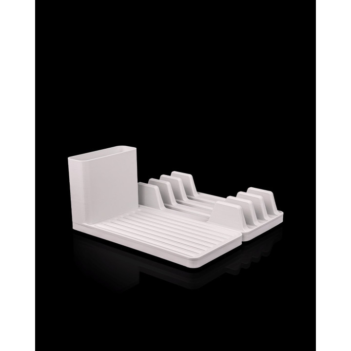 Égouttoir À Vaisselle Modulaire – Assiettes, Verres & Couverts