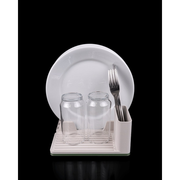 Égouttoir À Vaisselle Modulaire – Assiettes, Verres & Couverts