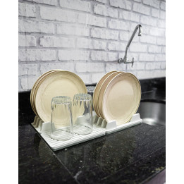 Double Égouttoir À Assiettes Modulable – Kit Double Capacité
