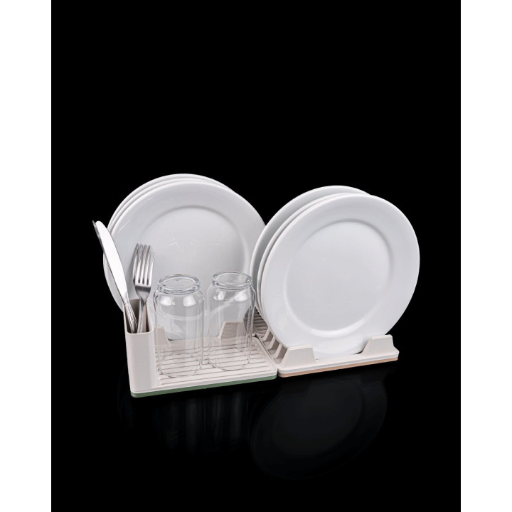 Double Égouttoir À Assiettes Modulable – Kit Double Capacité
