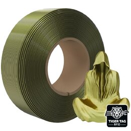 Jamg He - PLA Silk - Bronze - 1,75 mm - 1 kg - Recharge avec RFID
