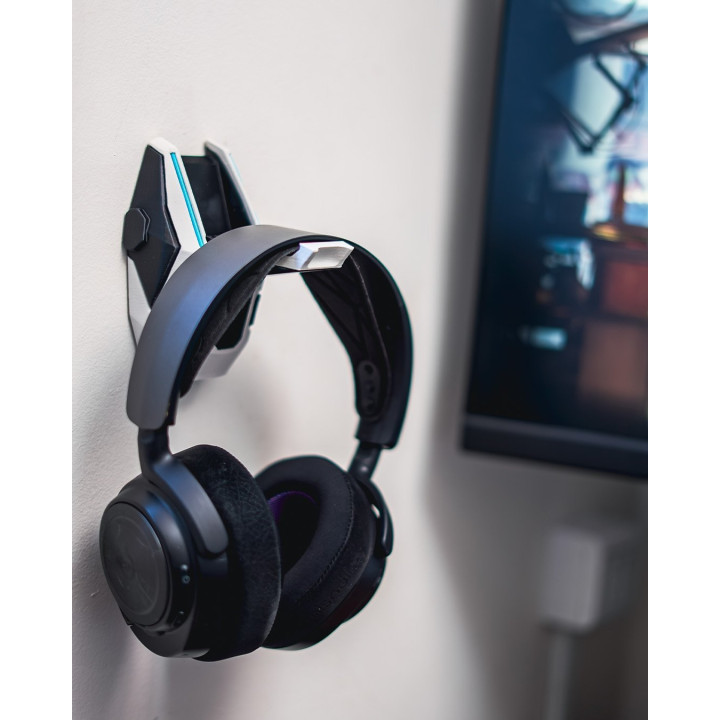Support Mural Casque Gamer Style Sci-Fi – Comms Frame