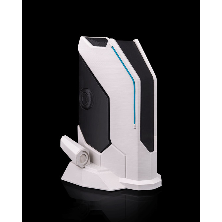 Signal Station – Support Casque Gaming Futuriste