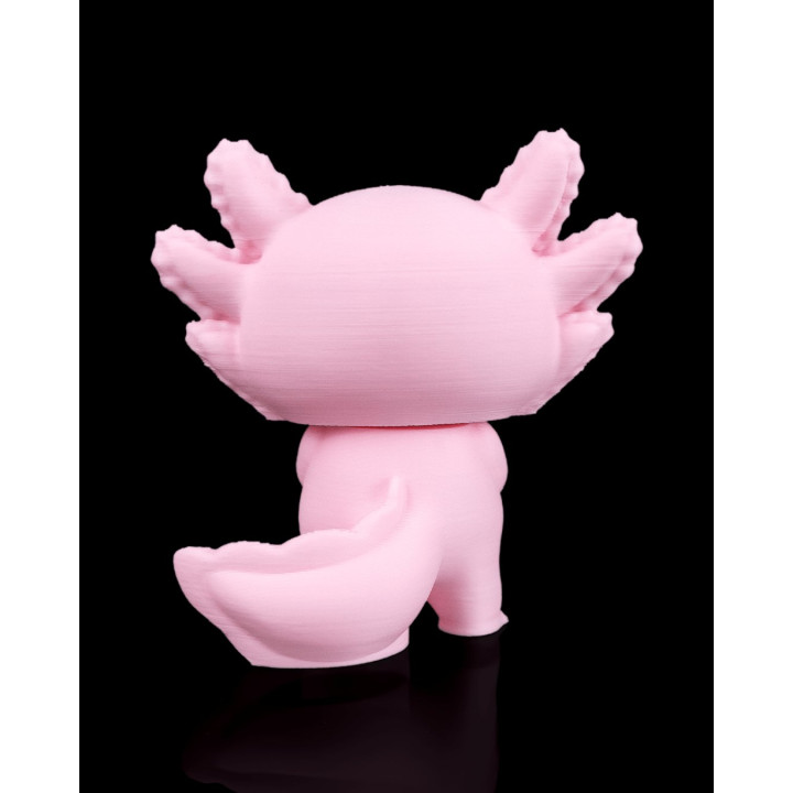 Axolotl Coeur – Figurine & Porte-Clés Kawaii Made In Occitanie
