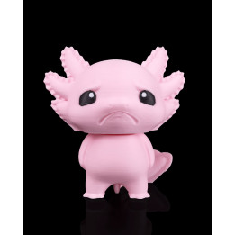 Axolotl Gloomy – Figurine Boudeur Adorable | Porte-Clés & Déco