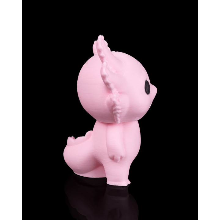Axolotl Gloomy – Figurine Boudeur Adorable | Porte-Clés & Déco