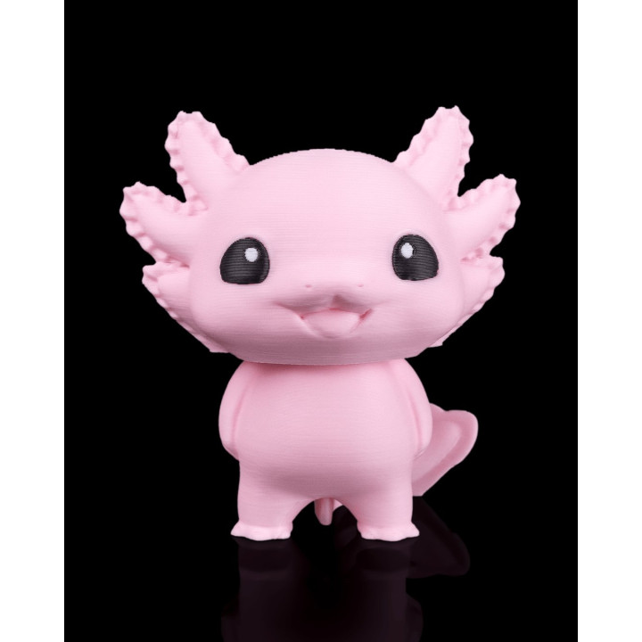 Axolotl Joyeux – Figurine & Porte-Clés Kawaii Made In Occitanie