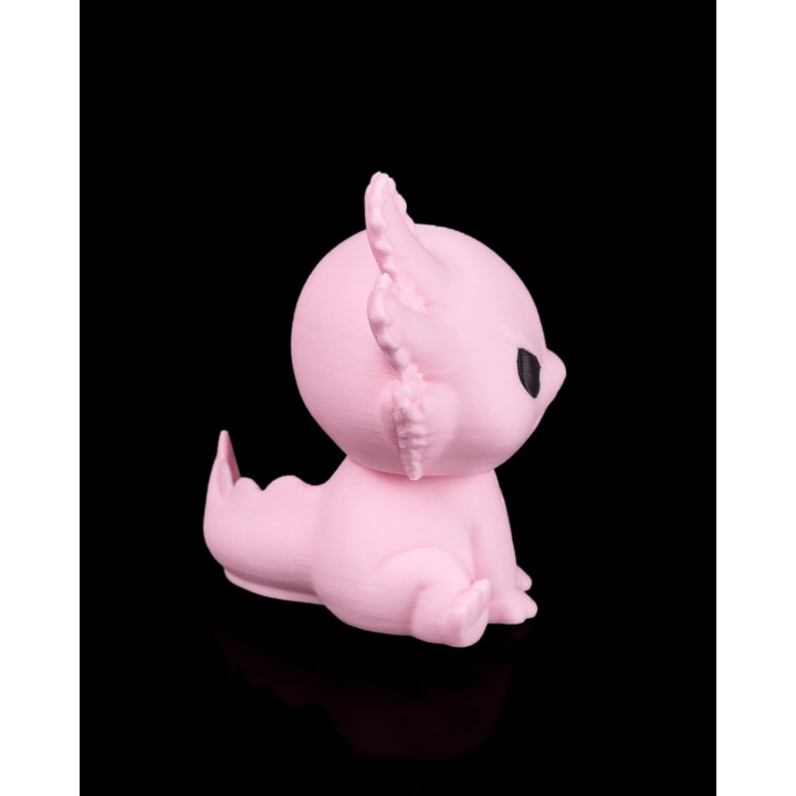Axolotl Grognon – Figurine & Porte-Clés Décoratif
