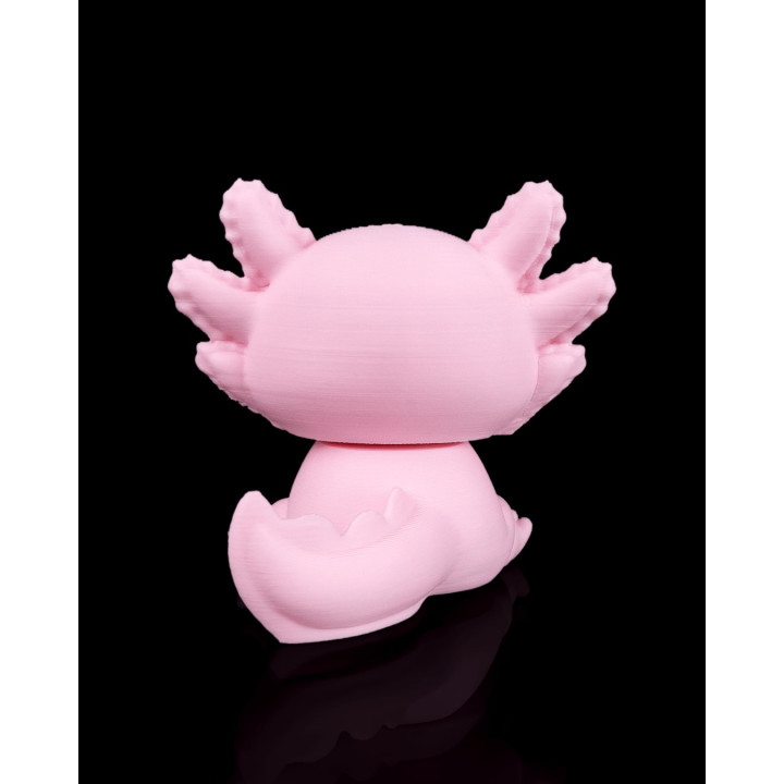 Axolotl Grognon – Figurine & Porte-Clés Décoratif