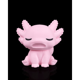 Axolotl Endormi – Figurine & Porte-Clés Kawaii