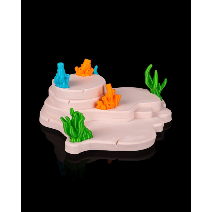 Axolotl Haven – Présentoir Diorama Pour Collection D'Axolotls