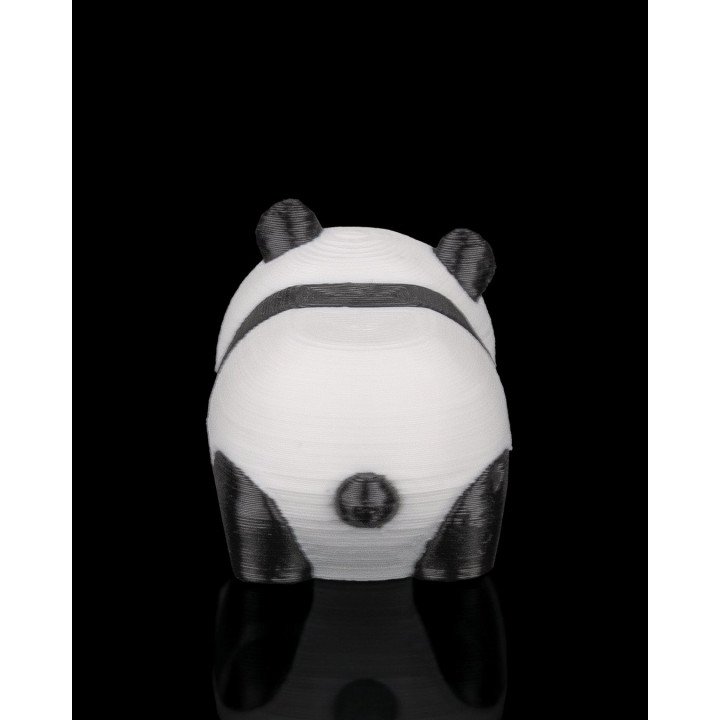 Panda En Train De Se Reposer – Figurine Décorative Mignonne