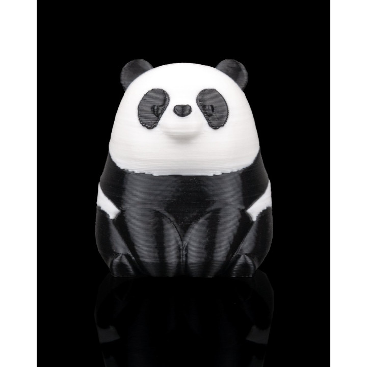 Panda Assis Décoratif – Figurine Kawaii Made In Occitanie