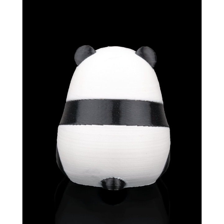 Panda Assis Décoratif – Figurine Kawaii Made In Occitanie