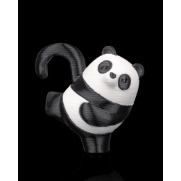 Panda Suspendu – Figurine Décorative Bicolore