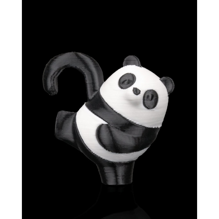 Panda Suspendu – Figurine Décorative Bicolore