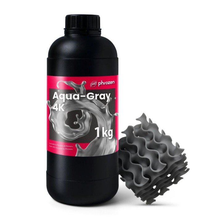 Phrozen - Resin Aqua-Gray 4K - Gris - 1 kg | Espace Maker