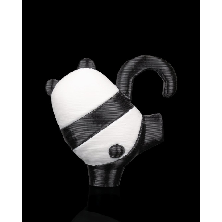 Panda Suspendu – Figurine Décorative Bicolore