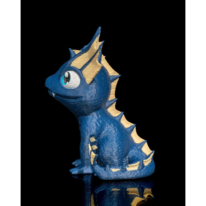 Bébé Dragon De L'Eau & Son Œuf – Figurine Décorative Made In Occitanie