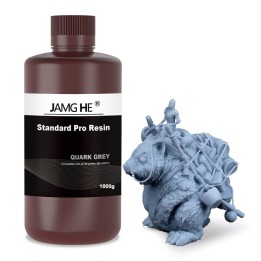 Jamg He - Résine UV Standard Pro 12K - Gris (Quark Grey) - 1 kg | Espa