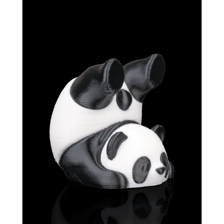 Tumbled Panda – Figurine Panda Culbuté Décorative