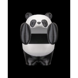 Panda Grimpeur – Figurine Décorative Bicolore