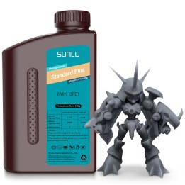 Sunlu - Résine Standard Plus - Gris Foncé (Dark Grey) - 1 kg | Espace 