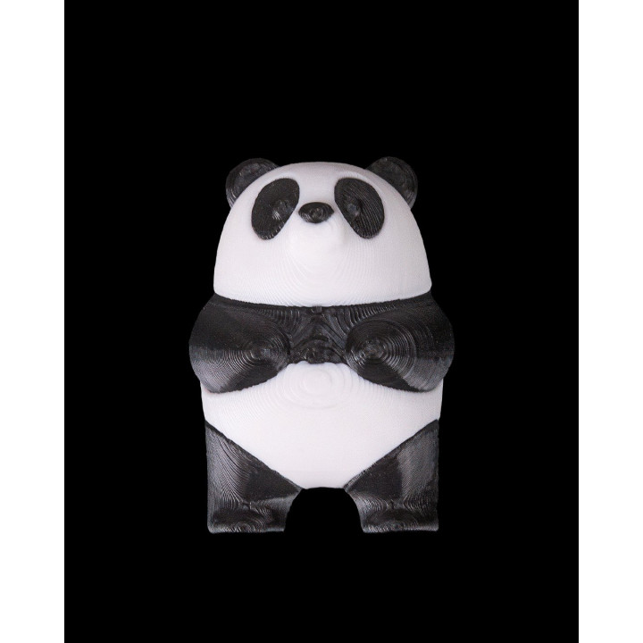 Figurine Panda Allongé – Déco Zen & Craquante Made In Occitanie