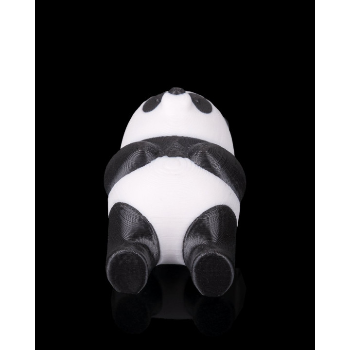 Figurine Panda Allongé – Déco Zen & Craquante Made In Occitanie