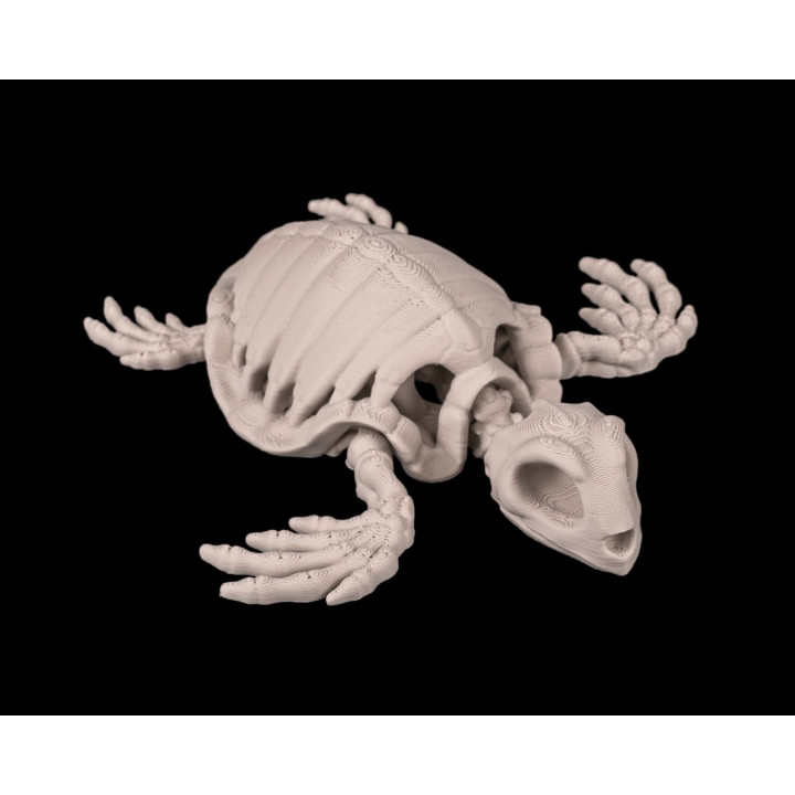 Tortue Squelette – Figurine Décorative Originale