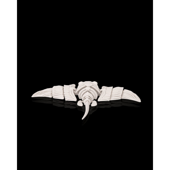 Raie Manta Squelette – Figurine Articulée Décorative
