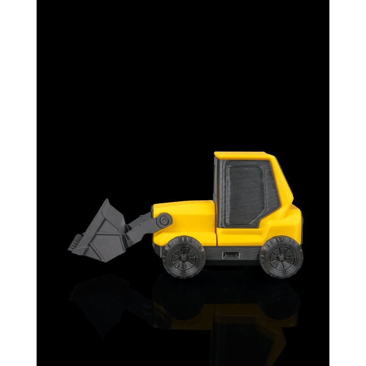 Tracteur Snap Magnétique – Jouet Articulé Assemblable