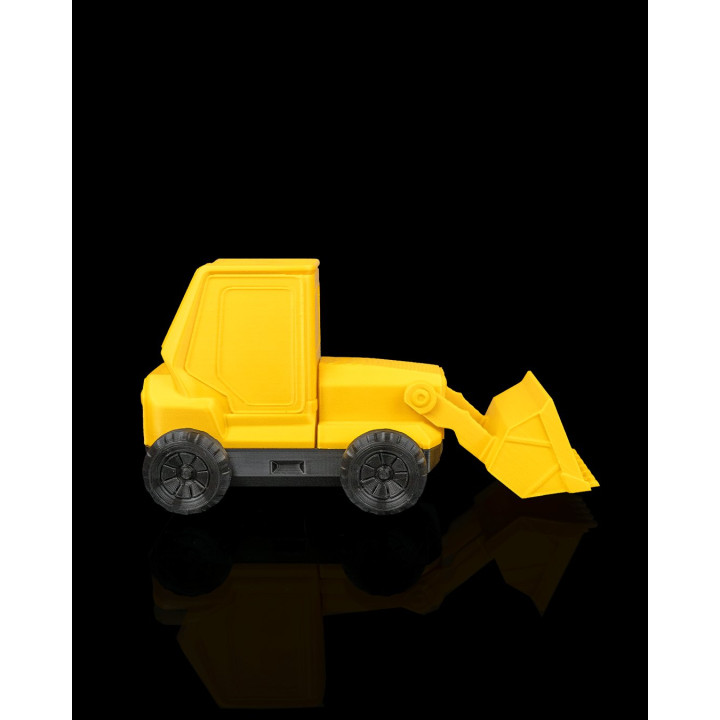 Tracteur Snap Magnétique – Jouet Articulé Assemblable