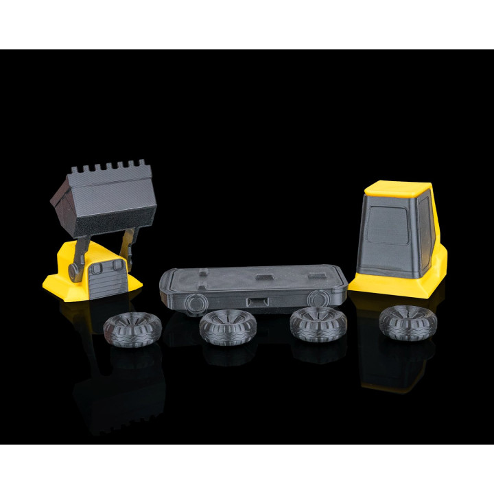 Tracteur Snap Magnétique – Jouet Articulé Assemblable