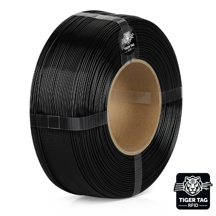 Landu - Hyper PETG - Noir - 1,75 mm - 1 kg - Recharge avec RFID T