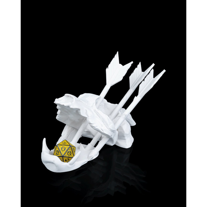 Tour À Dés Crâne Primal – Lanceur De Dés Fantastique