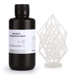 ELEGOO - Résine UV Standard - Translucide (Translucent) - 1 kg | Espac