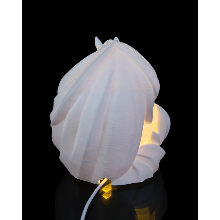 Lampe Étalon Sphère – Cheval Lumineux Sculpté, Ambiance Chaleureuse