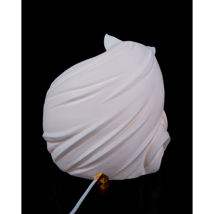 Lampe De Table Chat Endormi – Veilleuse Féline Décorative