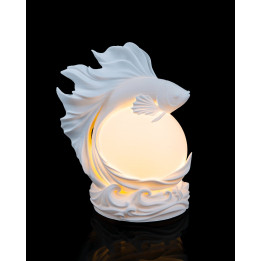 Lampe De Table Betta Sphere – Poisson Combattant Lumineux