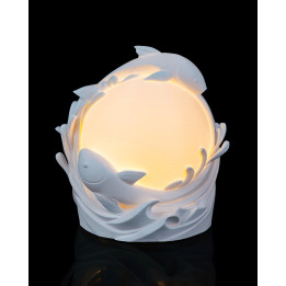 Lampe De Table Twin Fish Sphere – Deux Poissons Lumineux