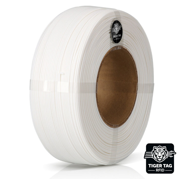 Landu - PLA Basic - Blanc - 1,75 mm - 1 kg - Recharge avec RFID T
