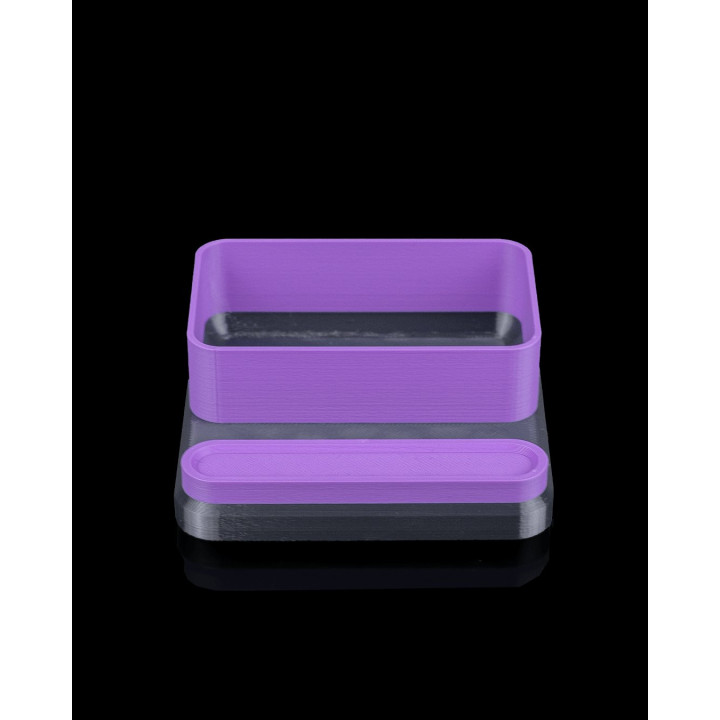 Kit Organisateur De Bureau 2-En-1 – Support Téléphone & Vide-Poche